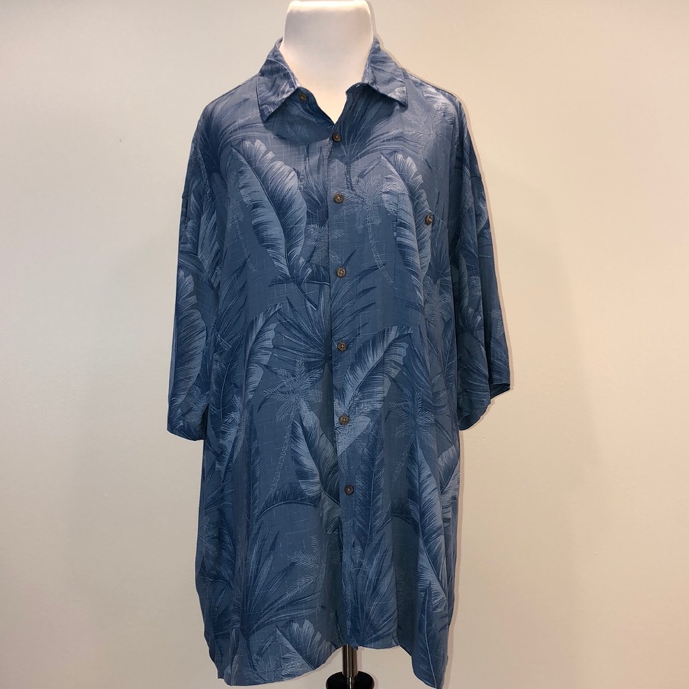 100%Rayon- Men’s Campia Moda Vintage Hawaiian Shirt XL